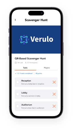 an image showing Sponsored Gamification featuring scavenger hunt
