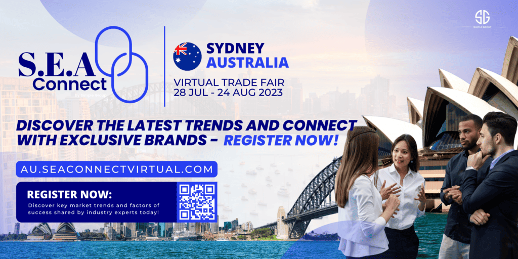 Simple Group Announces They Are Kicking Off Their S.E.A Connect 2023 Event Series in Australia from July 28 – August 24 with vFairs as Event Technology Partner.