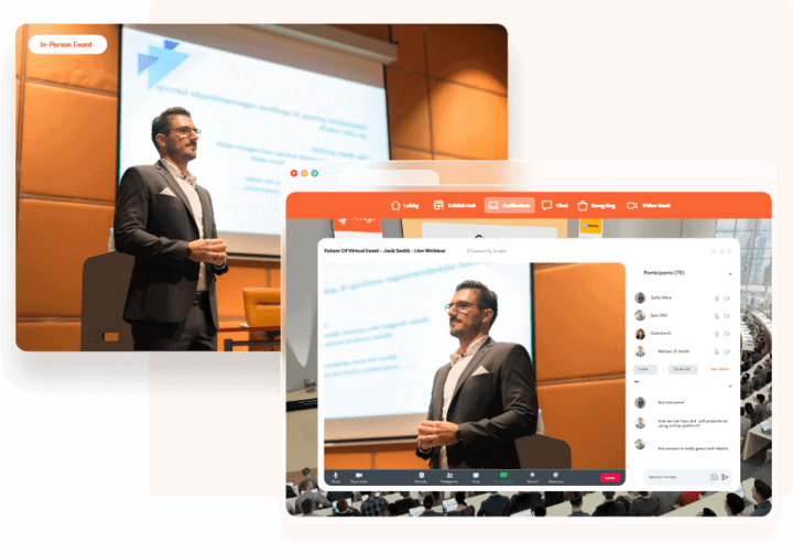 hybrid college fair speakers