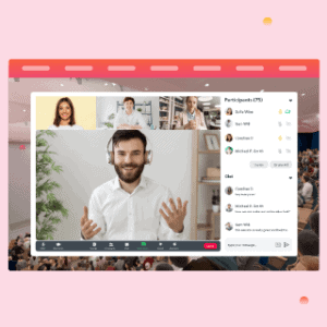 virtual conference chats